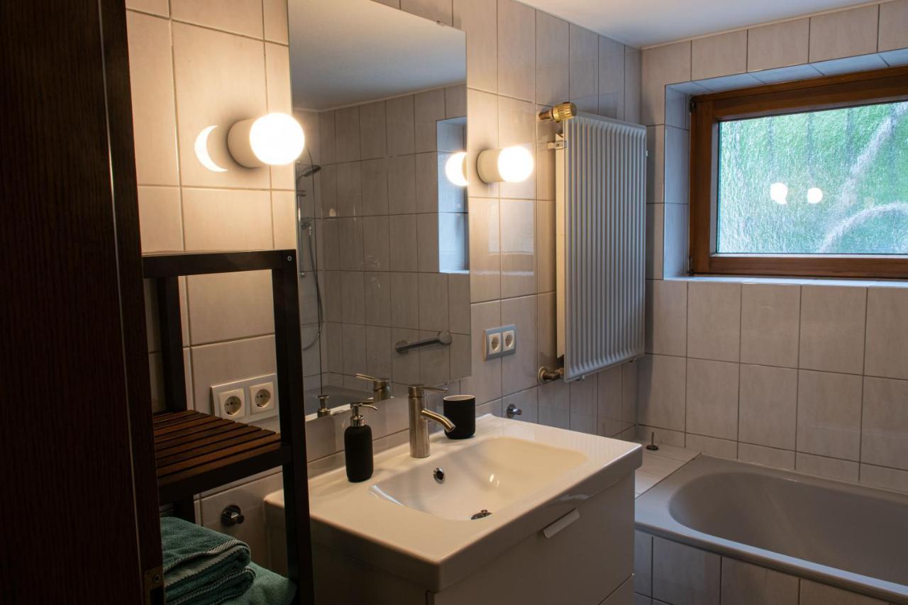 Ferienwohnung Untersteinbach プフェーデルバッハ エクステリア 写真